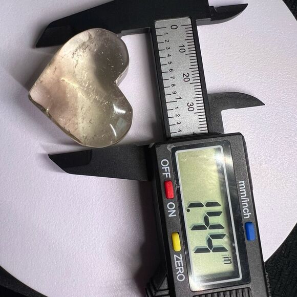 Citrine Crystal Heart Carving‎ (8) - Picture 9 of 11